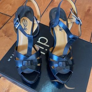 Diba 5” leather heels